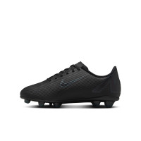 Nike Mercurial Vapor 16 Club Gras / Kunstgras Voetbalschoenen (MG) Kids Zwart Donkergroen