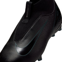 Nike Zoom Mercurial Superfly 10 Academy Gazon Naturel Artificiel Chaussures de Foot (MG) Enfants Noir Vert Foncé