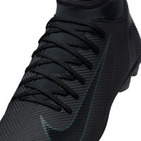 Nike Zoom Mercurial Superfly 10 Club Gazon Naturel Gazon Artificiel Chaussures de Foot (MG) Noir Vert Foncé