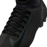 Nike Zoom Mercurial Superfly 10 Club Gazon Naturel Gazon Artificiel Chaussures de Foot (MG) Enfants Noir Vert Foncé