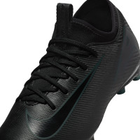 Nike Zoom Mercurial Vapor 16 Academy Gazon Naturel Gazon Artificiel Chaussures de Foot (MG) Enfants Noir Vert Foncé