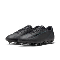 Nike Zoom Mercurial Vapor 16 Academy IJzeren-Nop Voetbalschoenen (SG) Anti-Clog Zwart Donkergroen