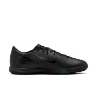 Nike Zoom Mercurial Vapor 16 Academy Chaussures de Foot en Salle (IN) Noir Vert Foncé