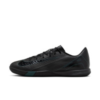 Nike Zoom Mercurial Vapor 16 Academy Chaussures de Foot en Salle (IN) Noir Vert Foncé