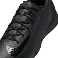 Nike Zoom Mercurial Vapor 16 Academy Chaussures de Foot en Salle (IN) Noir Vert Foncé