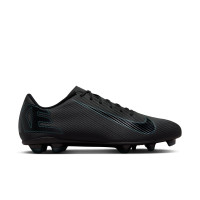 Nike Mercurial Vapor 16 Club Gazon Naturel Gazon Artificiel Chaussures de Foot (MG) Noir Vert Foncé