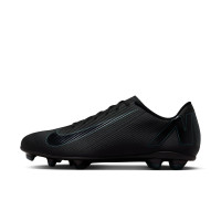 Nike Mercurial Vapor 16 Club Gazon Naturel Gazon Artificiel Chaussures de Foot (MG) Noir Vert Foncé