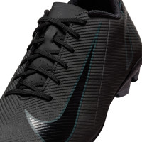 Nike Mercurial Vapor 16 Club Gazon Naturel Gazon Artificiel Chaussures de Foot (MG) Noir Vert Foncé