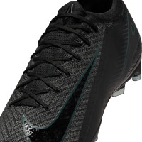 Nike Zoom Mercurial Vapor 16 Elite Gazon Artificiel Chaussures de Foot (AG) Noir Vert Foncé