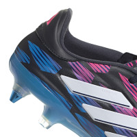 adidas Copa Pure 2 Elite Crampons Vissés Chaussures de Foot (SG) Noir Bleu Rose