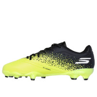 Skechers Razor 1.5 Gras Voetbalschoenen (FG) Kids Geel Zwart