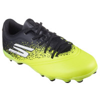 Skechers Razor 1.5 Academy Gras Voetbalschoenen (FG) Geel Zwart