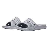 Chaussons de bain Under Armour Locker IV gris blanc