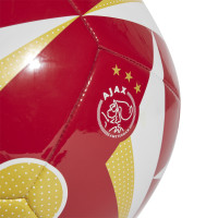 Ballon de football adidas Ajax Club taille 5 rouge blanc jaune