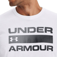 T-shirt Under Armour Team Wordmark blanc