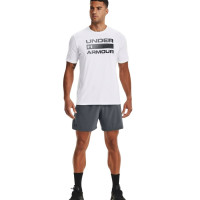 T-shirt Under Armour Team Wordmark blanc