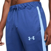 Survêtement en tricot à fermeture éclair intégrale Under Armour bleu