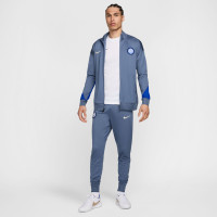 Nike Inter Milan Strike Survêtement Full-Zip 2024-2025 Gris-Bleu Bleu Beige