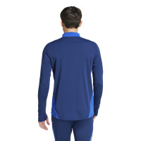 adidas Tiro 24 Competition Haut d'Entraînement 1/4-Zip Bleu Foncé Bleu