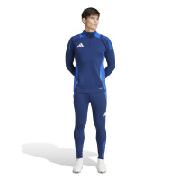 Haut d'entraînement adidas Tiro 24 Competition 1/4-Zip bleu foncé