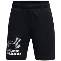 Pantalon d'entraînement Under Armour Tech Logo pour enfant, noir