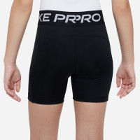 Nike Pro 5IN Sportbroekje Meisjes Zwart Wit