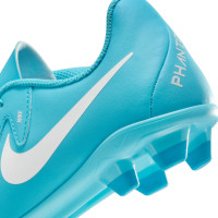 Nike Phantom GX II Club Gazon Naturel Gazon Artificiel Chaussures de Foot (MG) Enfants Bleu Clair Bleu