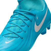 Nike Phantom Luna II Club Gazon Naturel Gazon Artificiel Chaussures de Foot (MG) Enfants Bleu Blanc