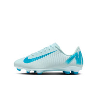 Nike Mercurial Vapor 16 Club Gras / Kunstgras Voetbalschoenen (MG) Kids Lichtblauw Blauw