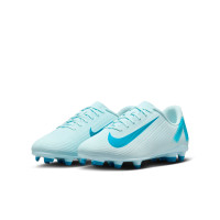 Nike Mercurial Vapor 16 Club Gazon Naturel Gazon Artificiel Chaussures de Foot (MG) Enfants Bleu Clair Bleu