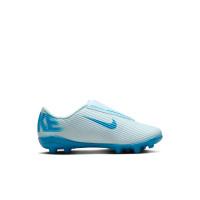 Nike Mercurial Vapor 16 Club Gazon Naturel Gazon Artificiel Chaussures de Foot (MG) Tout-Petits Bleu Clair Bleu