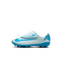 Nike Mercurial Vapor 16 Club Gazon Naturel Gazon Artificiel Chaussures de Foot (MG) Tout-Petits Bleu Clair Bleu