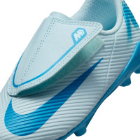 Nike Mercurial Vapor 16 Club Gazon Naturel Gazon Artificiel Chaussures de Foot (MG) Tout-Petits Bleu Clair Bleu