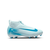 Nike Zoom Mercurial Superfly 10 Academy Gazon Naturel Artificiel Chaussures de Foot (MG) Enfants Bleu Clair Bleu