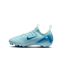 Nike Zoom Mercurial Vapor 16 Academy Gazon Naturel Gazon Artificiel Chaussures de Foot (MG) Enfants Bleu Clair Bleu