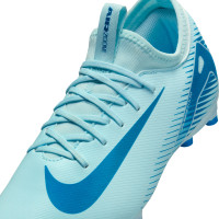 Nike Zoom Mercurial Vapor 16 Academy Gazon Naturel Gazon Artificiel Chaussures de Foot (MG) Enfants Bleu Clair Bleu