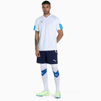 Pantalon d'entraînement PUMA TeamLiga bleu foncé blanc