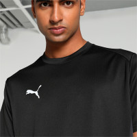 PUMA teamGOAL Maillot de Football Noir Blanc