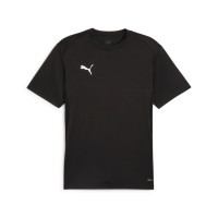 PUMA teamGOAL Maillot de Football Noir Blanc