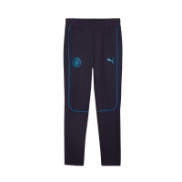 PUMA Manchester City Casuals Pantalon d'Entraînement 2024-2025 Bleu Foncé Bleu