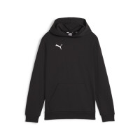 PUMA teamGOAL Casuals Hoodie Kids Zwart Wit