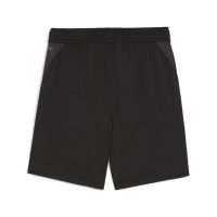 PUMA teamGOAL Short d'Entraînement Enfants Noir Blanc