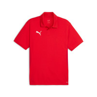 Polo PUMA TeamGoal rouge et blanc