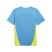 PUMA Manchester City Maillot d'Entraînement 2024-2025 Bleu Clair Jaune