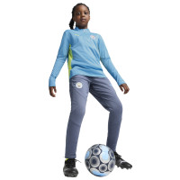 PUMA Manchester City Pantalon d'Entraînement 2024-2025 Enfants Bleu Foncé Bleu Clair