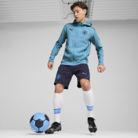 PUMA Manchester City Casuals Veste à Capuche 2024-2025 Bleu