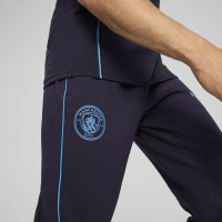 PUMA Manchester City Casuals Pantalon d'Entraînement 2024-2025 Bleu Foncé Bleu