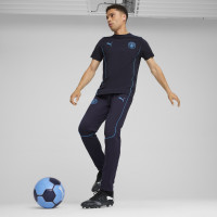 PUMA Manchester City Casuals Trainingsbroek 2024-2025 Donkerblauw Blauw