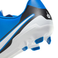 Nike Tiempo Legend 10 Club Gazon Naturel Gazon Artificiel Chaussures de Foot (MG) Bleu Blanc Noir