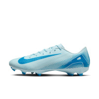 Nike Zoom Mercurial Vapor 16 Academy Gazon Naturel Gazon Artificiel Chaussures de Foot (MG) Bleu Clair Bleu